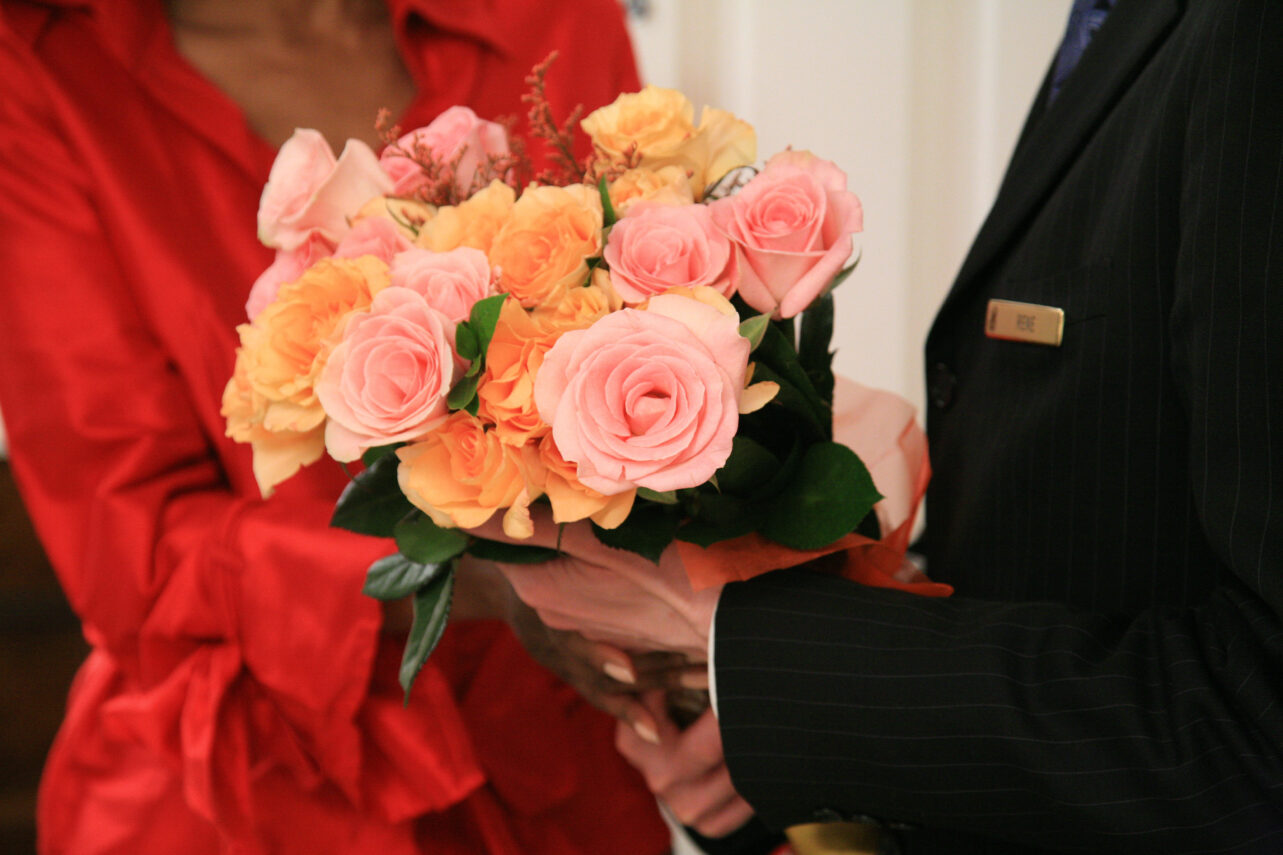 flower bouquet at The Ritz-Carlton North Hills