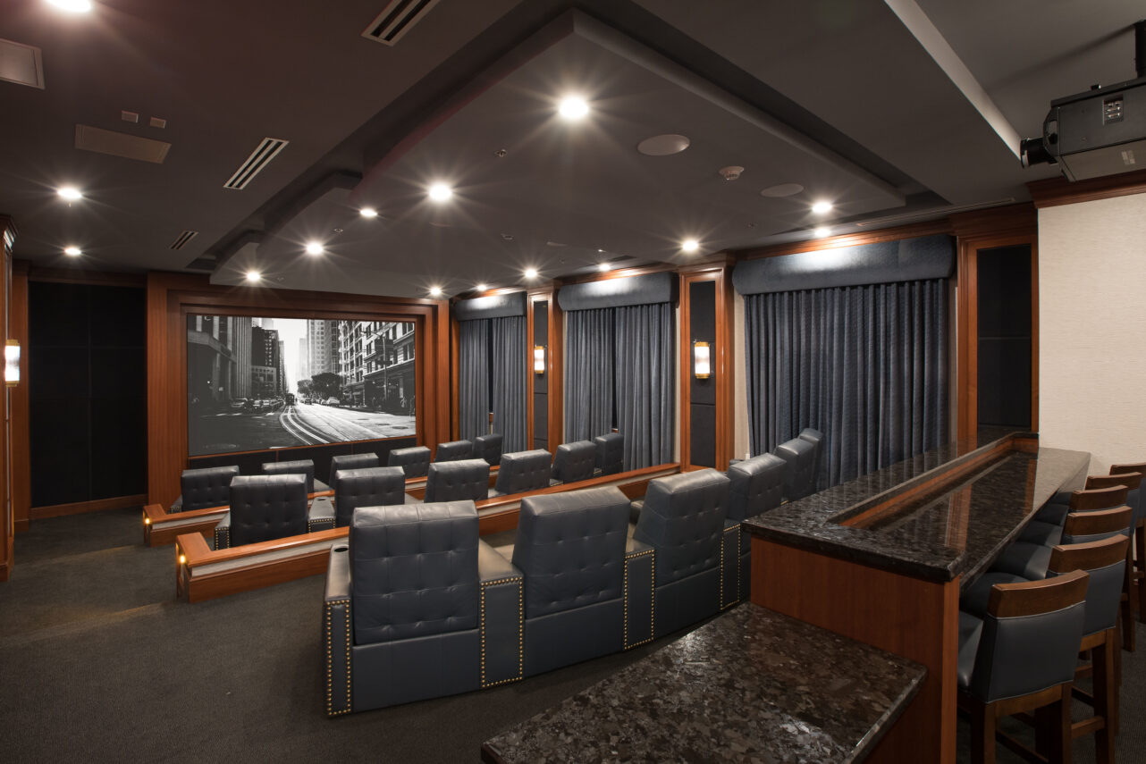 Movie Screening Room at The Ritz-Carlton North Hills